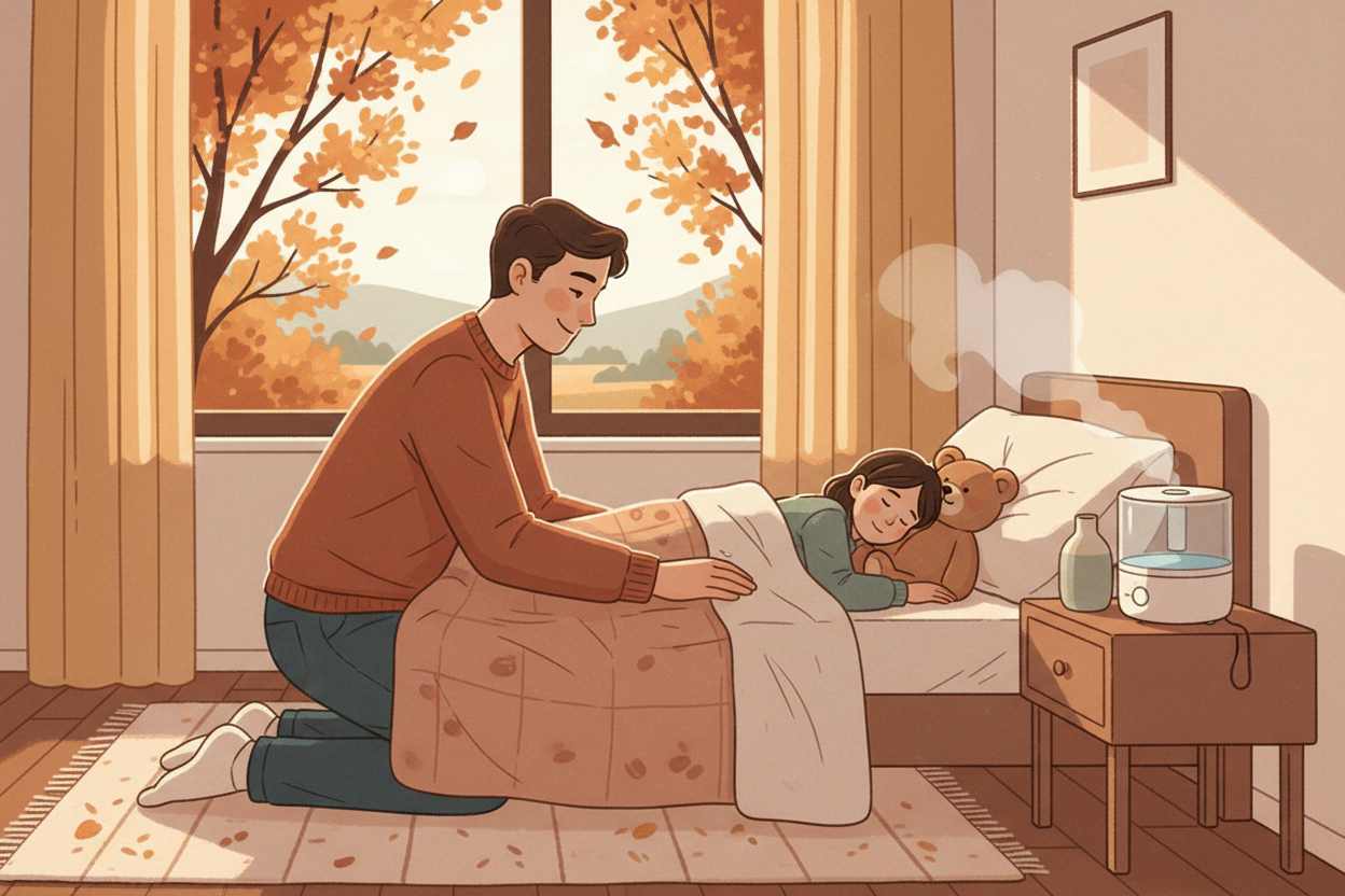 How to Manage Autumn Allergies in Kids: A Parent's Sleep Guide