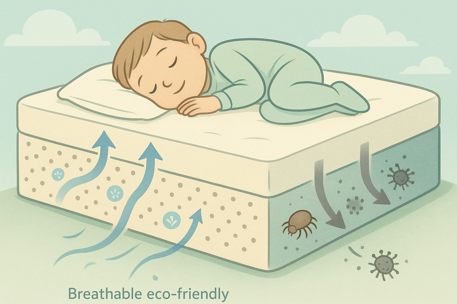 Why Mattress Breathability is Crucial for Childhood Allergies