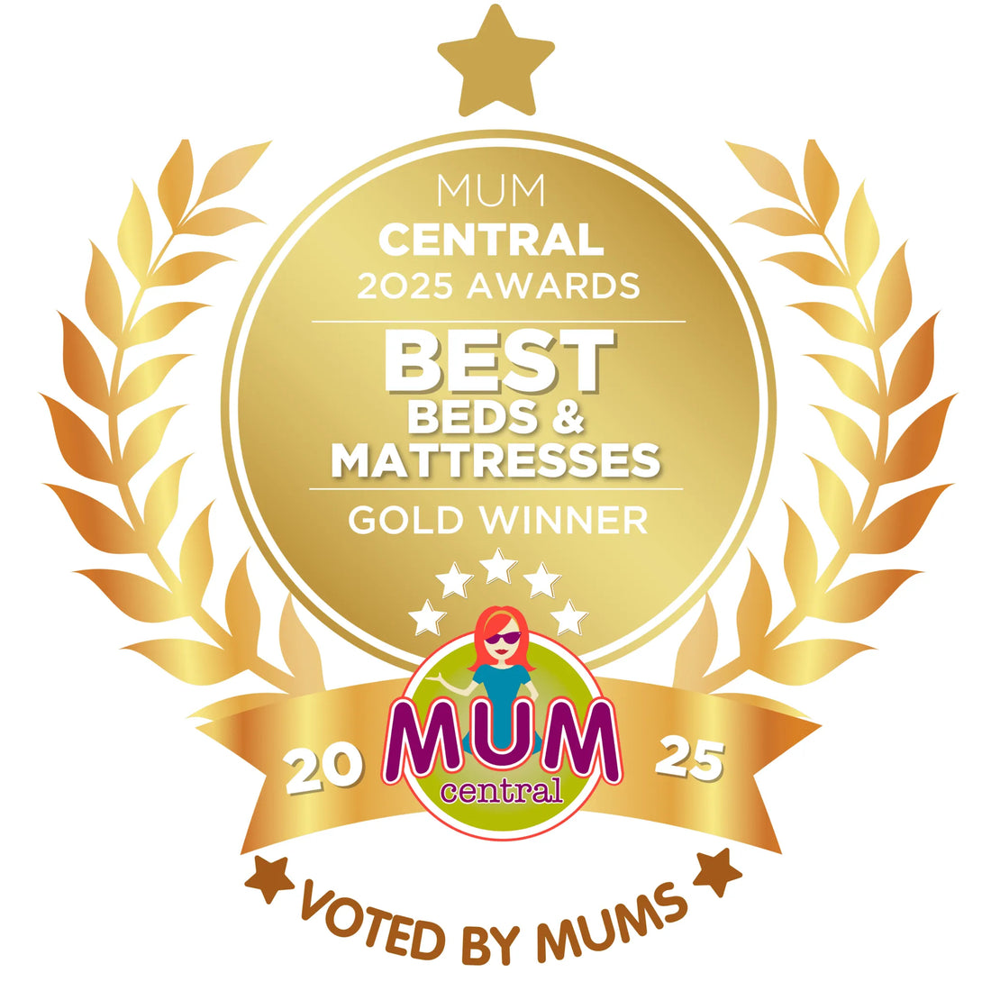 Best Mattress GOLD Winner WINNER 2025