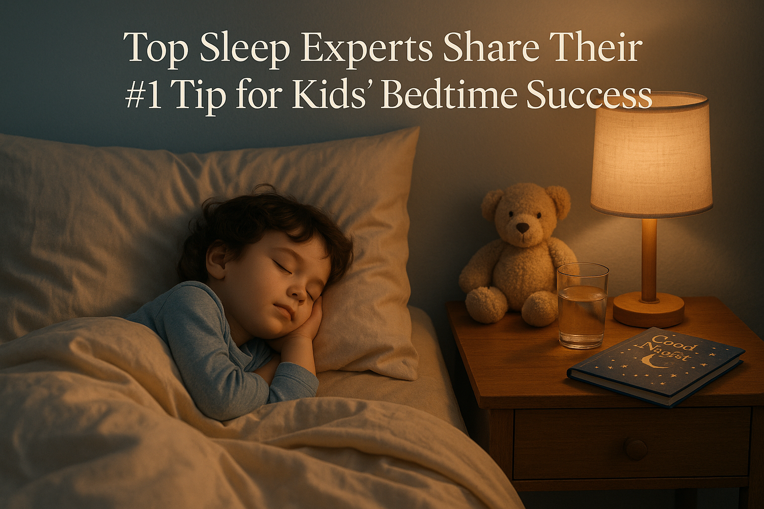 Top Sleep Experts Share Their #1 Tip for Kids’ Bedtime Success