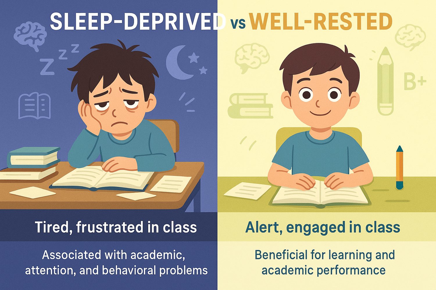 Why Sleep-Deprived Kids Struggle More: What the Research Says