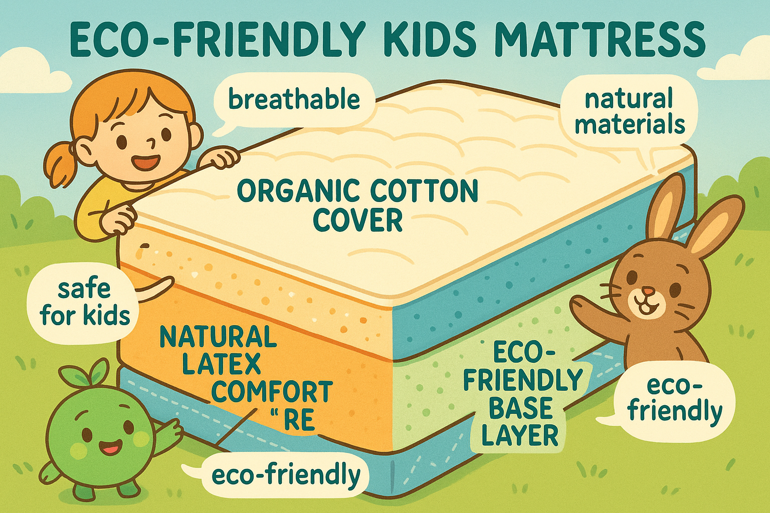 What’s Inside an Eco Kids Mattress? A Fun Peek Under the Covers