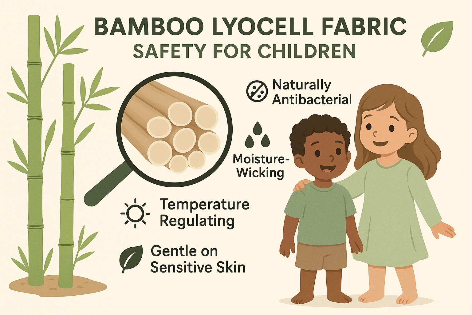 Why Bamboo Lyocell Is a Safe Choice for Kids