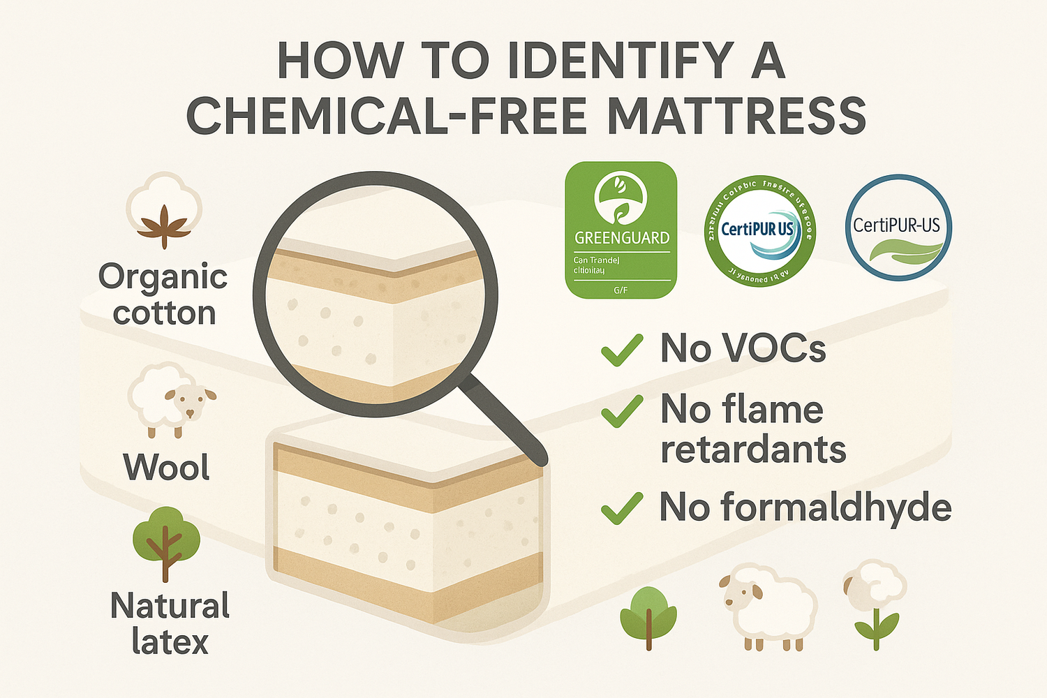 How to Tell if a Mattress is Really Free From Harmful Chemicals