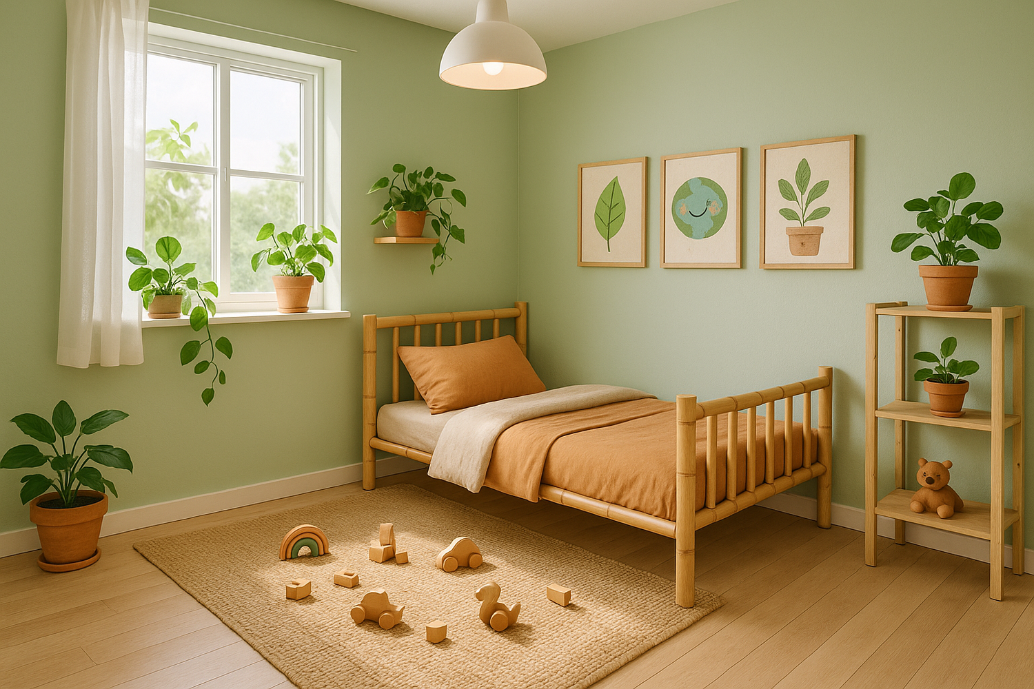 How to Create an Eco-Friendly Bedroom for Your Child