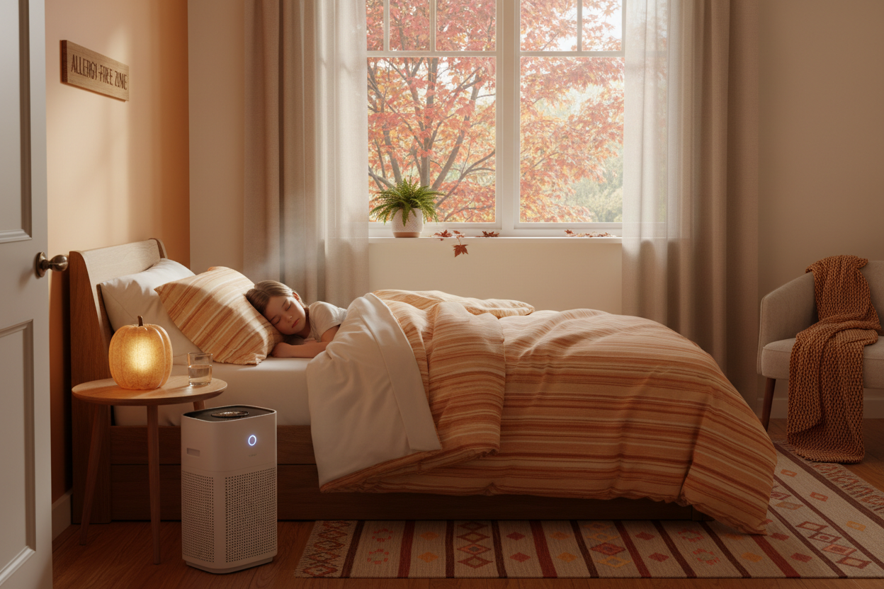 How To Manage Autumn Allergies So Your Kids Can Actually Sleep