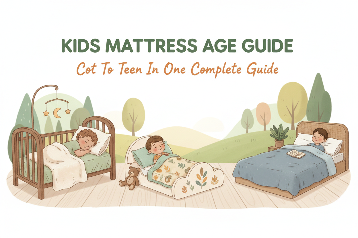 Kids Mattress Age Guide Cot To Teen In One Complete Guide