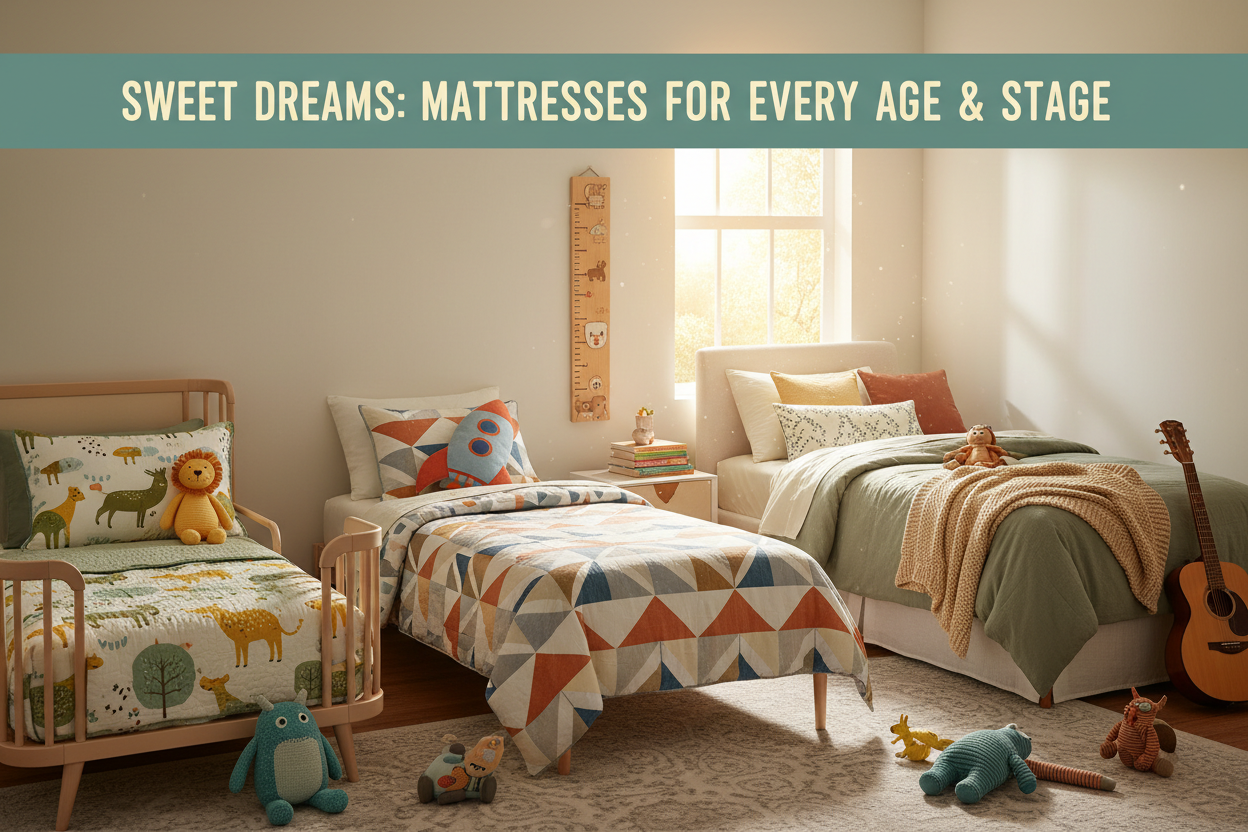 Kids Mattress for Growing Bodies: What to Look For at Each Age