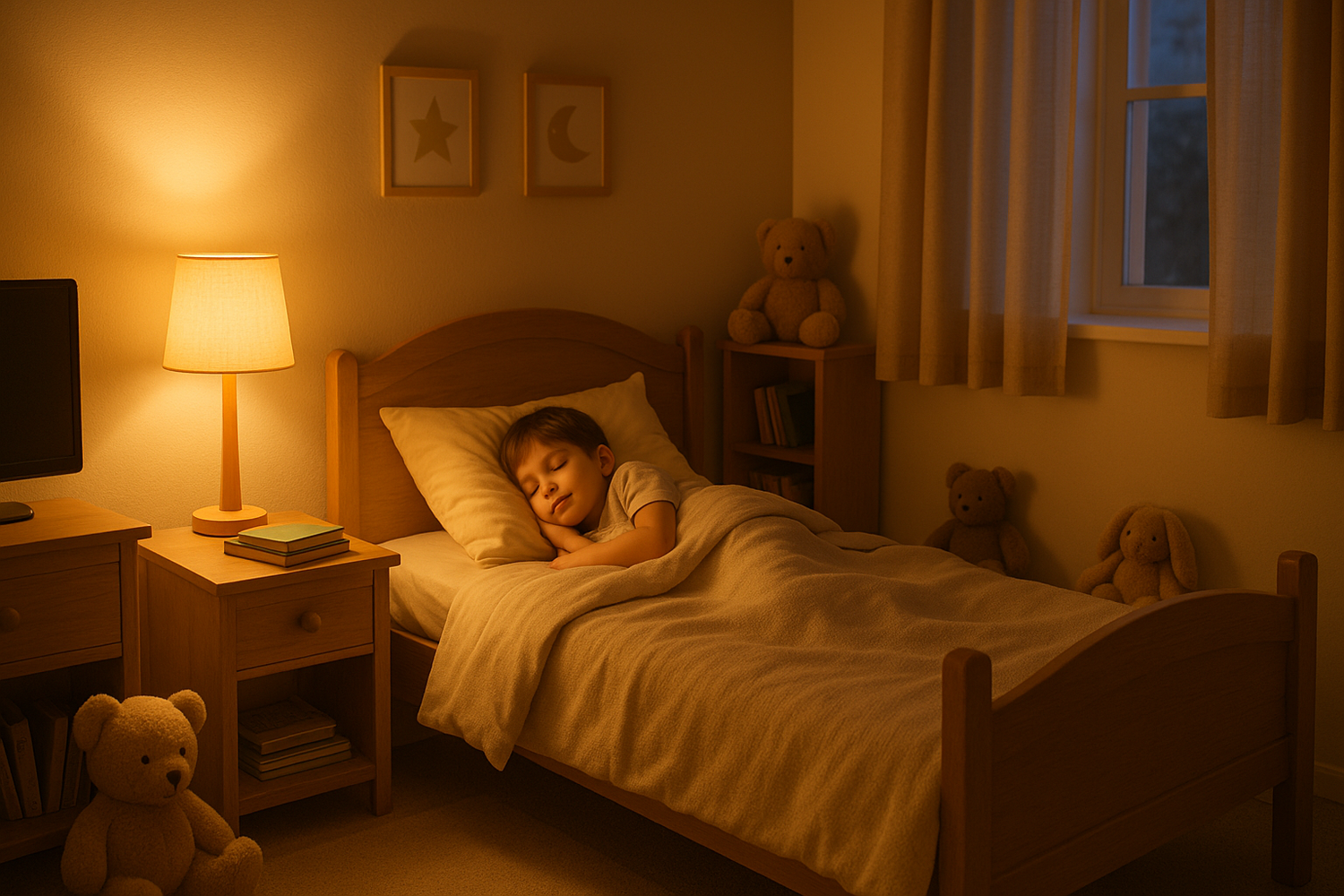 How Lighting Impacts Your Child’s Sleep, and What to Use Instead