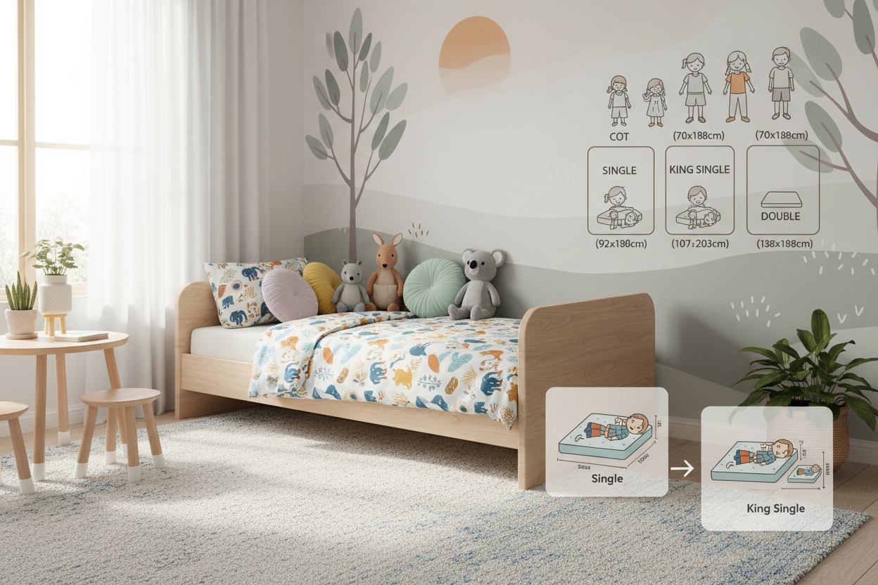 Single Mattress for Kids Australia: Size Guide and Buying Tips