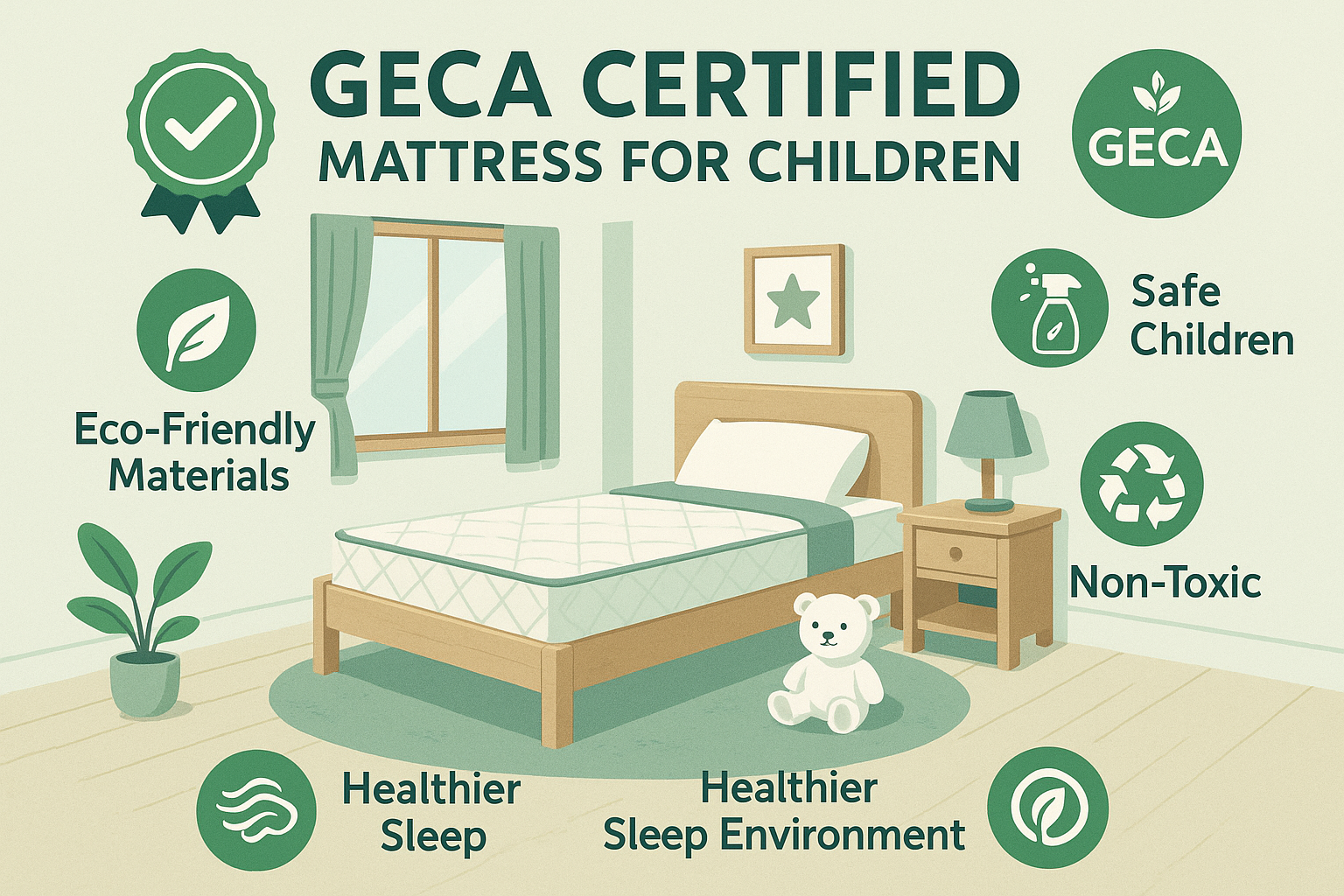 What Is a GECA Certified Mattress and Why It Matters for Your Child