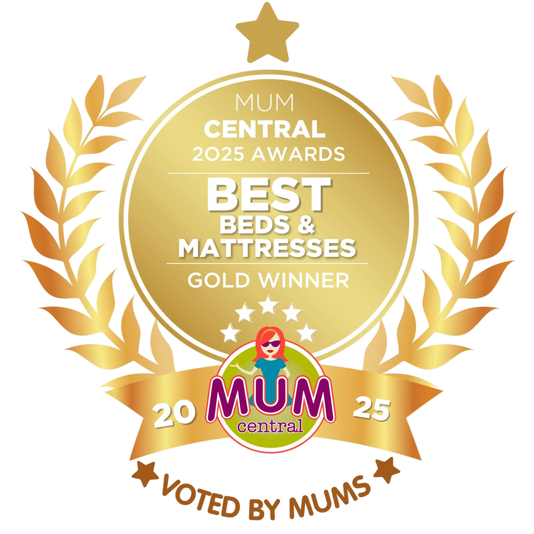 Best Mattress GOLD Winner WINNER 2025