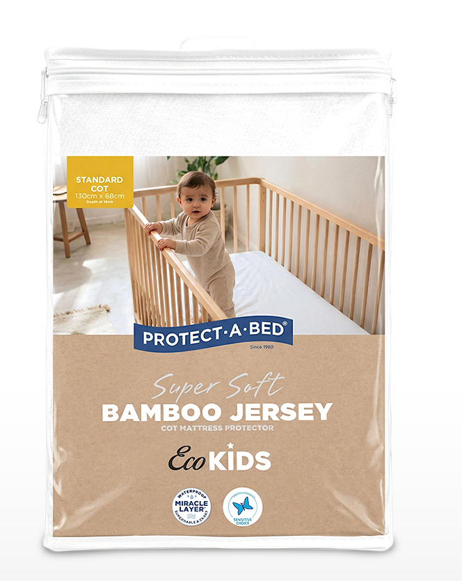 Bamboo Jersey Cot Protector