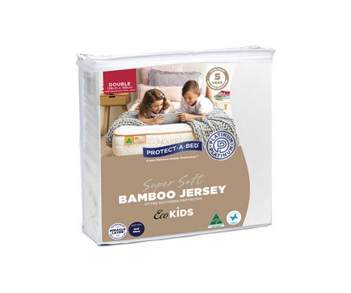 Eco Kids Bamboo Mattress Protector Double