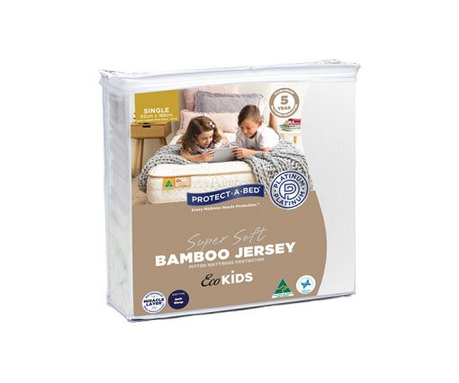 Eco Kids Bamboo Mattress Protector Single