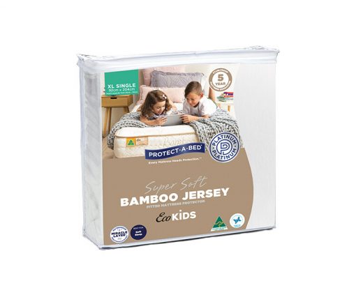 Eco Kids Bamboo Mattress Protector Long Single