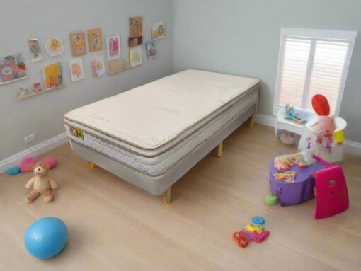 Eco Kids Bed Base in Room (1)
